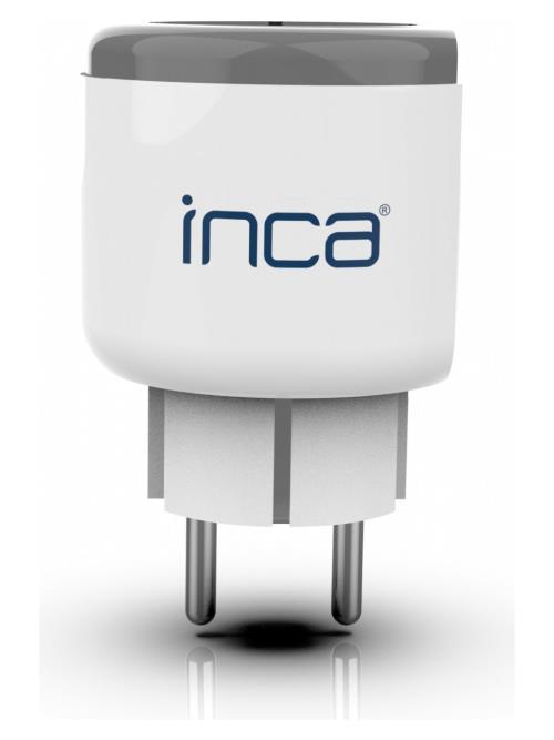 INCA IWA-283 16A Bluetooth Wi-Fi Akım Korumalı Akıllı Priz (Zamanlama,Geri Sayım,Sesle Kontrol,Güç)